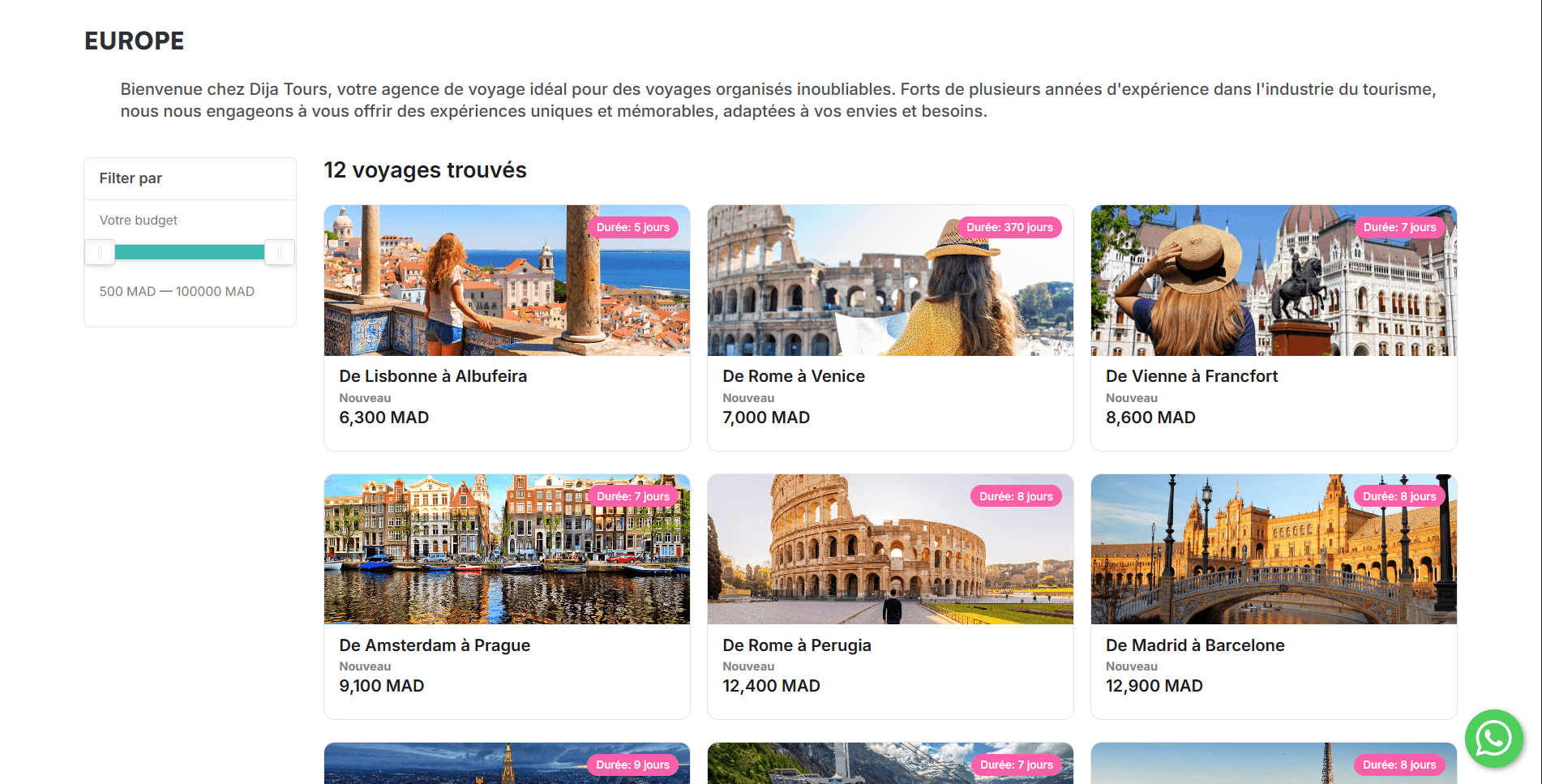 Dija Tours screenshot 2